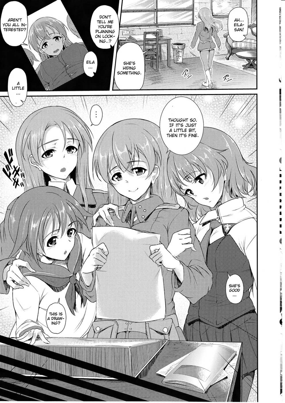 Hentai Manga Comic-Tabu-Perrine no Mousou Katsugeki-Read-6